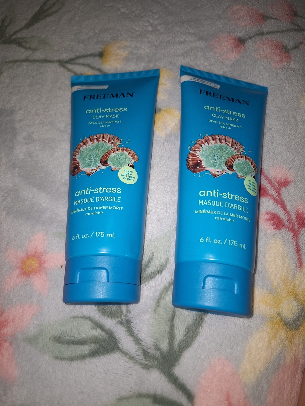 Hickey Freeman Blue Anti-Stress Clay Mask Tube (Set of 2)